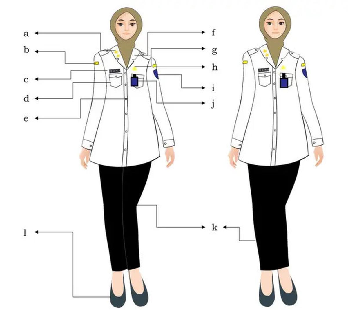 7 Model Baju Dinas PNS Wanita Berjilbab yang Stylish dan Nyaman