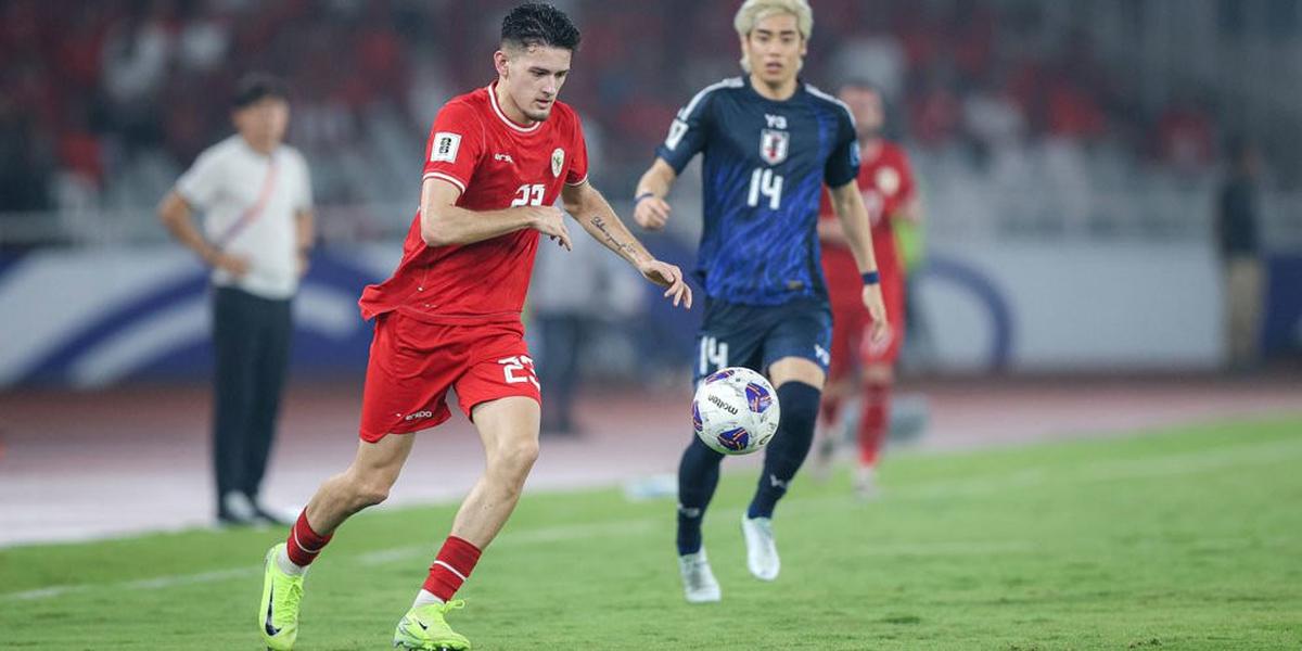 Tradisi Justin Hubner di Laga Timnas Indonesia vs Jepang: Dua Kali Tampil, Dua Kali Gol Bunuh Diri
