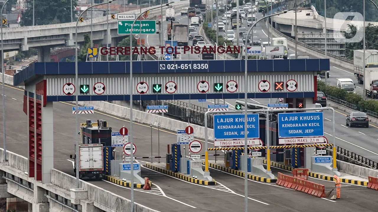 Gerbang Tol Pisangan Penghubung Tol Becakayu-Tol Wiyoto Wiyono Resmi Beroperasi