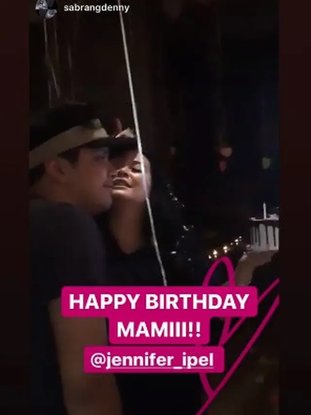 6 Momen Kejutan Ulang Tahun Jennifer Ipel, Istri Ajun Perwira yang Ke-49