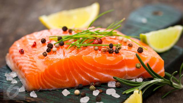 Ikan Salmon Daging Salmon