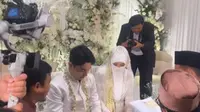 Maskawin Pernikahan Fiki Naki dan Tinandrose: Emas 4,9 Gram Hingga Berlian