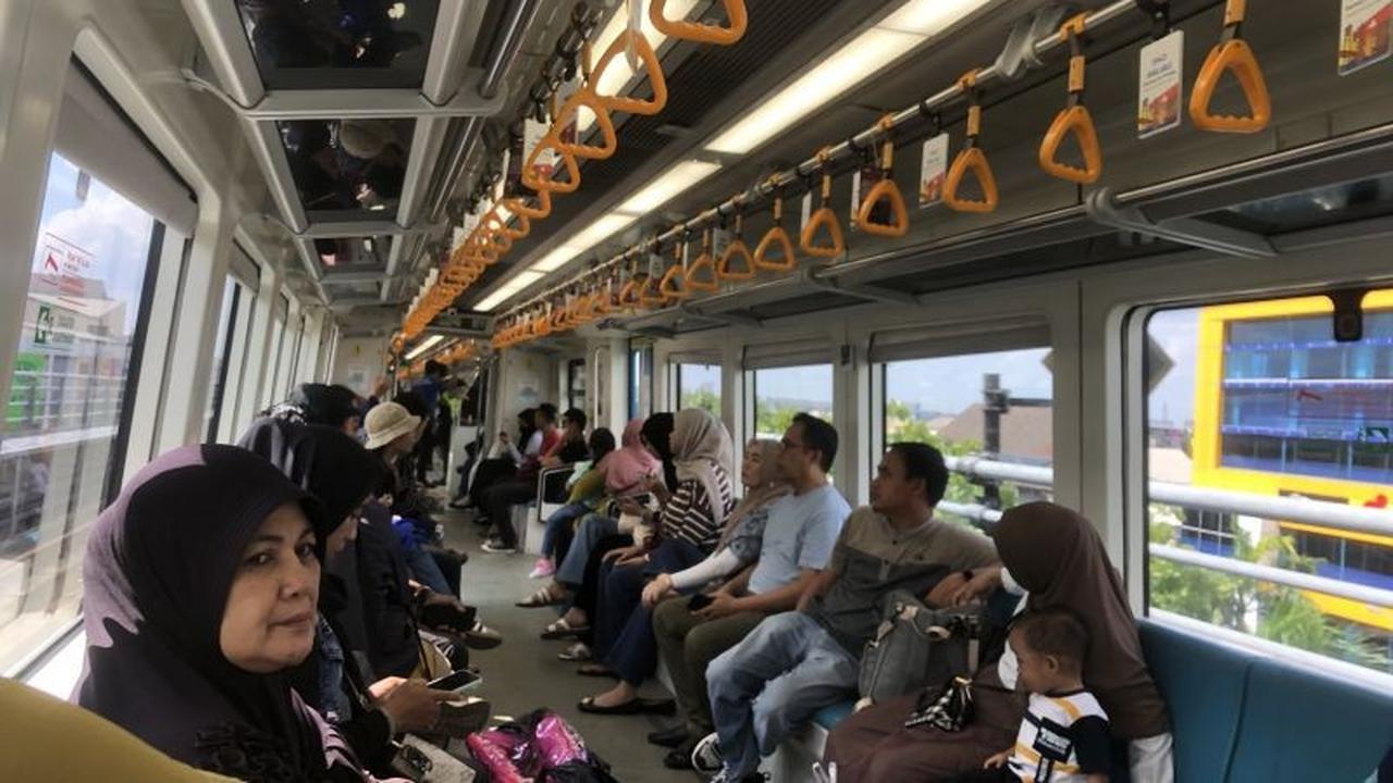 LRT Sumsel Layani Lebih dari 321 Ribu Penumpang Selama Libur Nataru 2025/2026