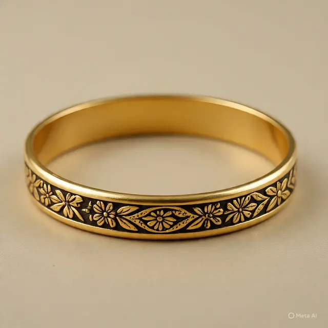 Model Gelang Emas 40 Gram untuk Ibu 50 Tahunan