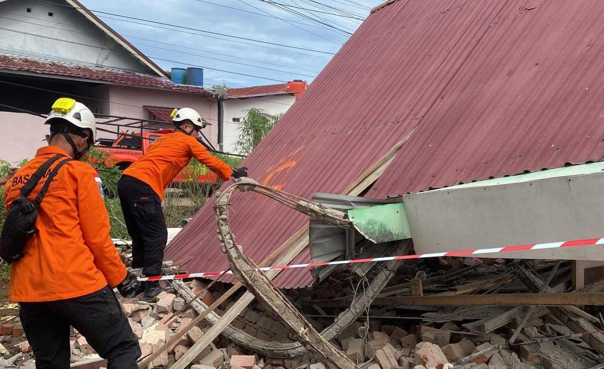 Kerusakan akibat gempa Bengkulu