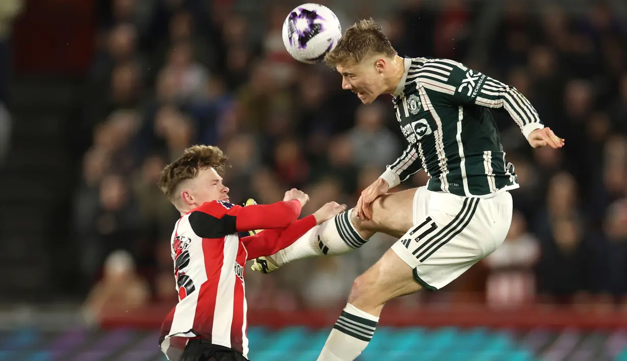 Kedua tim harus puas dengan hasil imbang 1-1. (AP Photo/Ian Walton)