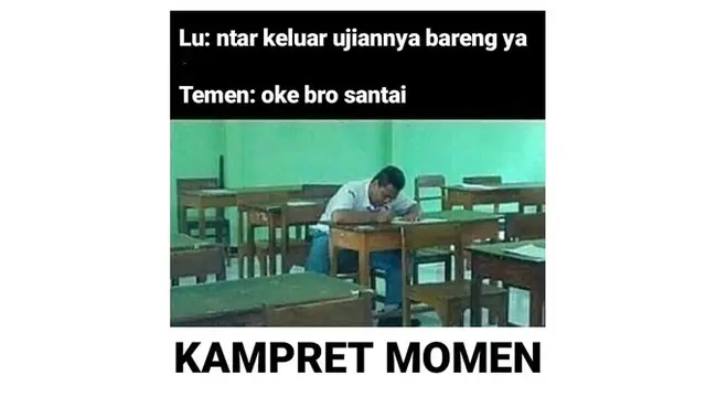 6 Meme Momen Ditinggal Sendirian yang Bikin Nangis
