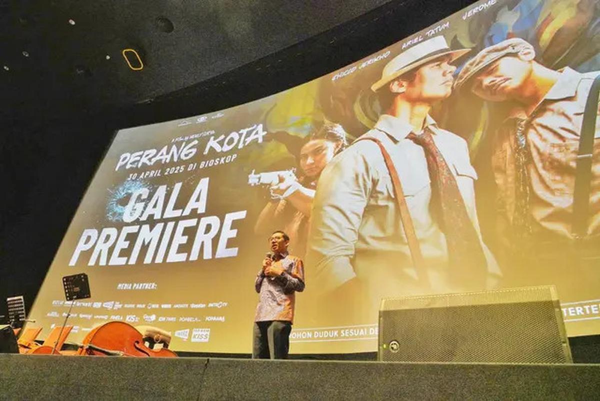 Fadli Zon Hadiri Gala Premiere Film Perang Kota Dibintangi Ariel Tatum, Ulas Pilot Project Matching Fund