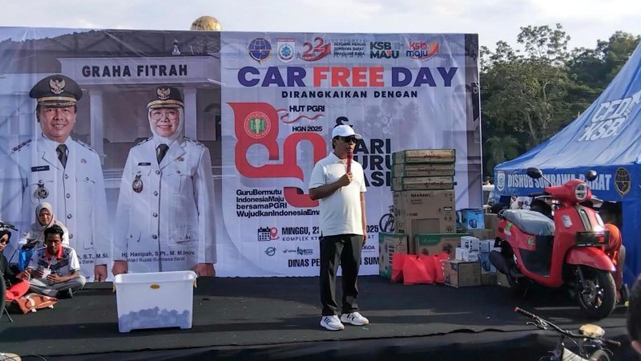 Bupati KSB Tegaskan Peran Guru Wujudkan Kartu Sumbawa Barat Maju