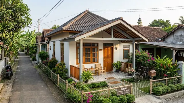 Desain Rumah Sederhana 6x10 Meter