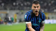 Inter Milan tampil beringas saat menjamu AS Roma dalam laga lanjutan Liga Italia di Giuseppe Meaza, Milan, Italia, Minggu (05/04/2026). (AP Photo/Luca Bruno)