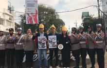 Polresta Malang Rayakan Hari Jadi Polwan ke-76, Adakan Kolaborasi Kampanye Berhenti Merokok Saat Berkendara