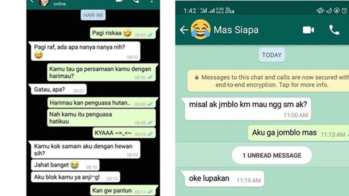 5 Kumpulan Chat PDKT Ini Bukannya Romantis tapi Malan Berakhir Nyesek