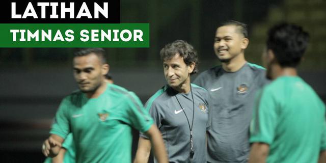 VIDEO: Latihan Malam Hari Timnas Indonesia untuk Hadapi Kamboja