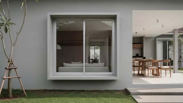 Model Jendela Geser Modern (AI Generated)