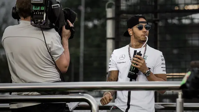 Lewis Hamilton (AFP PHOTO / Philippe Lopez)