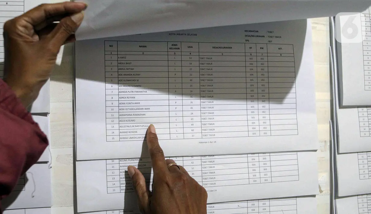 Di dalam data yang didapatkan oleh Jimbo tersebut memiliki beberapa data pribadi yang cukup penting, antara lain NIK, Nomor KK, Nomor KTP (berisi nomor paspor untuk pemilih yang berada di luar negeri), nama lengkap, jenis kelamin, tanggal lahir, tempat lahir, status pernikahan, alamat lengkap, RT, RW, kodefikasi kelurahan, kecamatan dan kabupaten serta kodefikasi TPS. (Liputan6.com/Herman Zakharia)