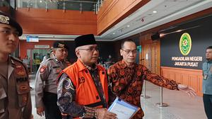 Potret Yaqut di Sidang Perlawanan di PN Jakpus