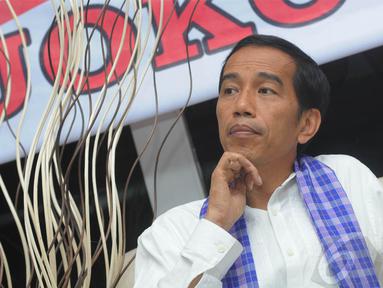 Capres Joko Widodo menerima dukungan dari kalangan profesional dan entrepreneur, Jakarta Pusat, Jumat (30/5/2014)  (Liputan6.com/Herman Zakharia).