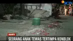 Warga menuturkan korban yang tengah bermain bersama tiga temannya tiba-tiba saja terkapar dengan luka parah dibagian kepala.