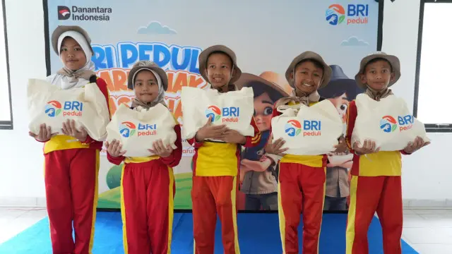 BRI Peduli Ajak Siswa SD di Garut Belajar Karakter lewat Agroedukasi, Peringati Hari Anak Nasional