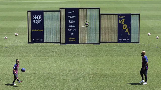 Arturo Vidal, Barcelona, La Liga