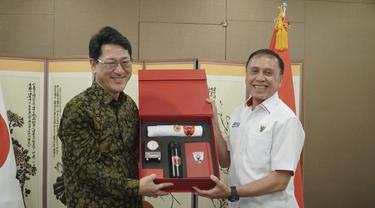 Pssi Kunjungi Dubes Korea Selatan Bahas Shin Tae Yong Dan Rencana Pemusatan Latihan Di Negeri Ginseng Indonesia Bola Com