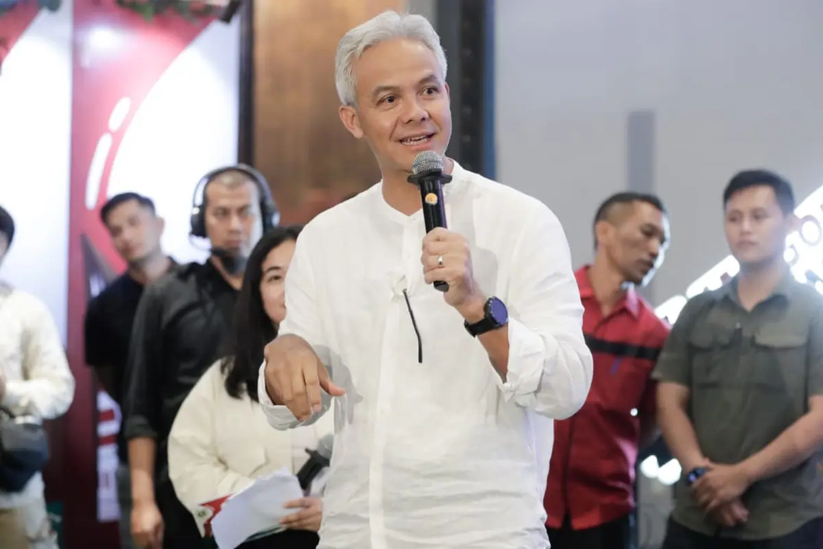 Bakal calon presiden (Bacapres) PDIP, Ganjar Pranowo menghadiri acara hangout yang spesial bersama ribuan orang yang terdiri dari generasi Z atau gen Z, influencers dan milenial di Sumatera Utara (Sumut) (Istimewa)