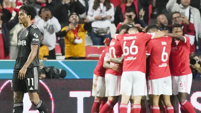 Foto: Rapor Merah Pemain Juventus Saat Disingkirkan Benfica dari Liga Champions