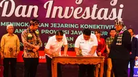 Kolaborasi misi dagang komoditas andalan antara Pemda serta Kadin Jatim dan Sultra, menghasilkan nilai transaksi Rp110  miliar dalam waktu 3 jam.