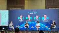 Cryptalk with TRIV Cryptocurrency: 2025 Beyond Borders Next-Gen Solutions for Global Transactions, Selasa (29/4/2025).