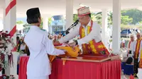 Mendagri Tito Pimpin Upacara HUT Ke-81 Kemerdekaan RI di Manggarai Timur