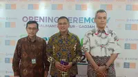 Direktur Utama PT Pupuk Kalimantan Timur (PKT) Rahmad Pribadi saat acara Opening Ceremony Business Case Competition, Jakarta (BBC), Jakarta, Rabu (5/7/2023). (Siti Ayu Rachma/Merdeka.com)