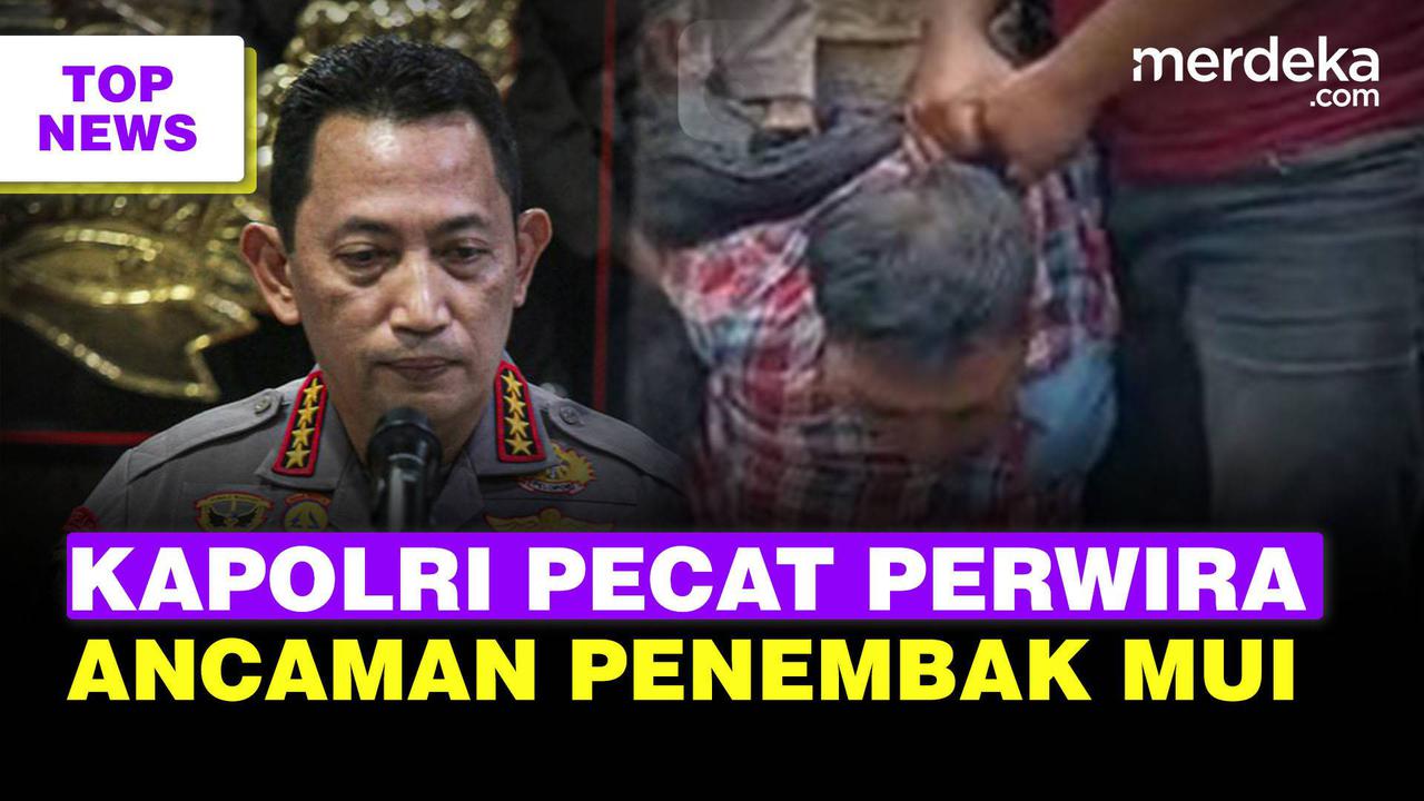 Top News: Kapolri Keras Pecat AKBP Achiruddin | Surat Bernada Ancaman Penembak MUI