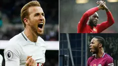Berikut ini deretan top scorer Premier League 2017/2018 hingga pekan ke-10. (Kolase foto-foto AP dan AFP)
