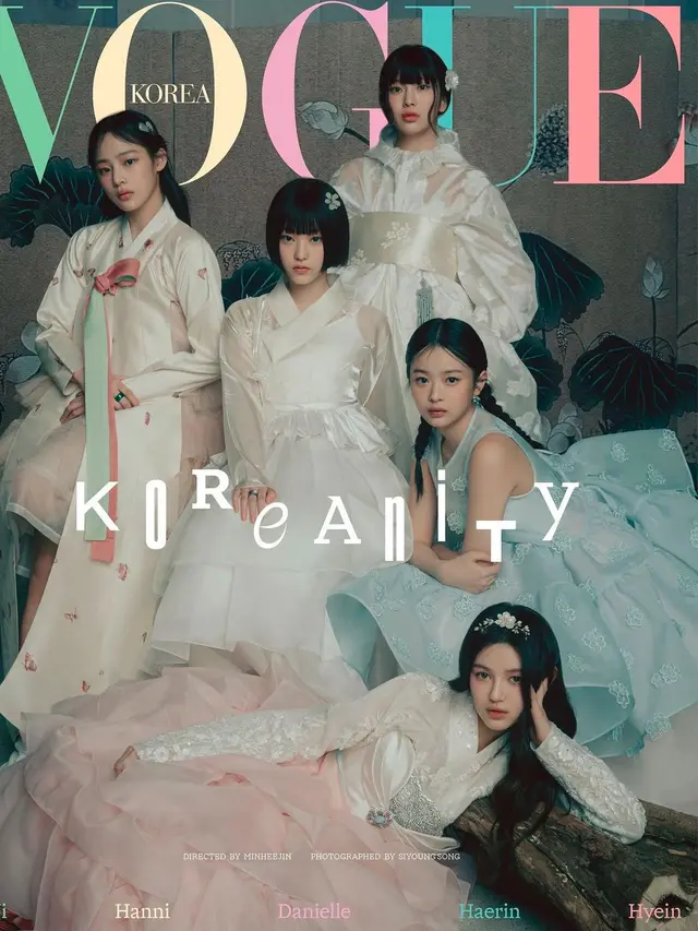 NewJeans Tebar Pesona di Sampul Majalah Vogue Korea, Min Hee Jin Ikut Jadi Pengarah Kreatif