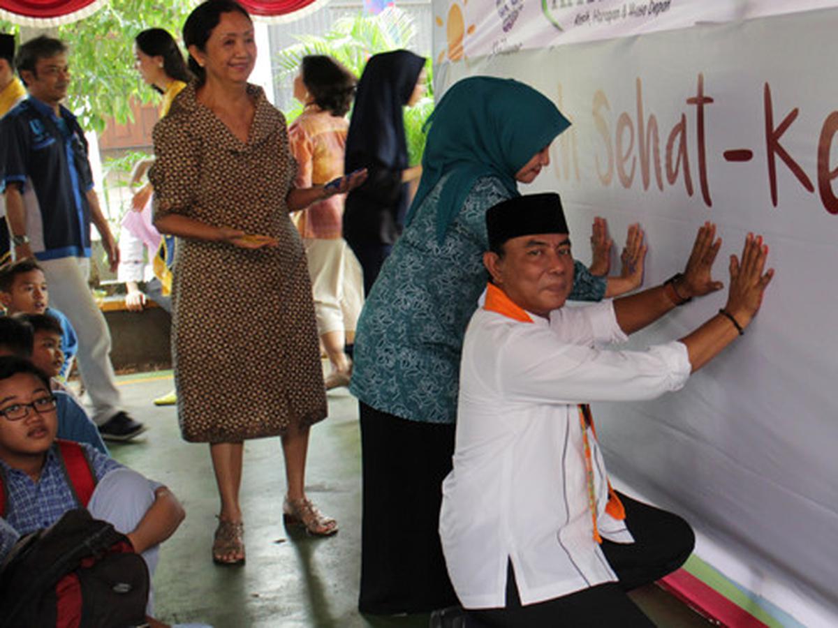 Sekolah Sehat Rumah Sehat Jadi Tema Penyuluhan Phbs Unilever Dan Yayasan Hati Suci Health Liputan6 Com