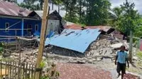 Kerusakan rumah warga akibat gempa yang mengguncang Kabupaten Sigi, Sulawesi Tengah, Selasa (16/6/2026). (Foto: BPBD Kabupaten Sigi)