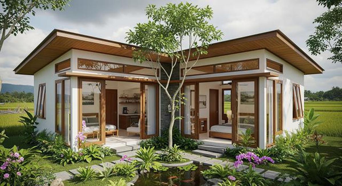 8 Desain Rumah Tropis Kecil dengan Ventilasi Maksimal &amp; Cahaya Natural, Bikin Nyaman untuk Pulang