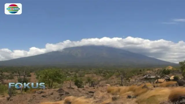 Aktivitas Gunung Agung Mulai Menurun, Ini Penjelasan PVMBG