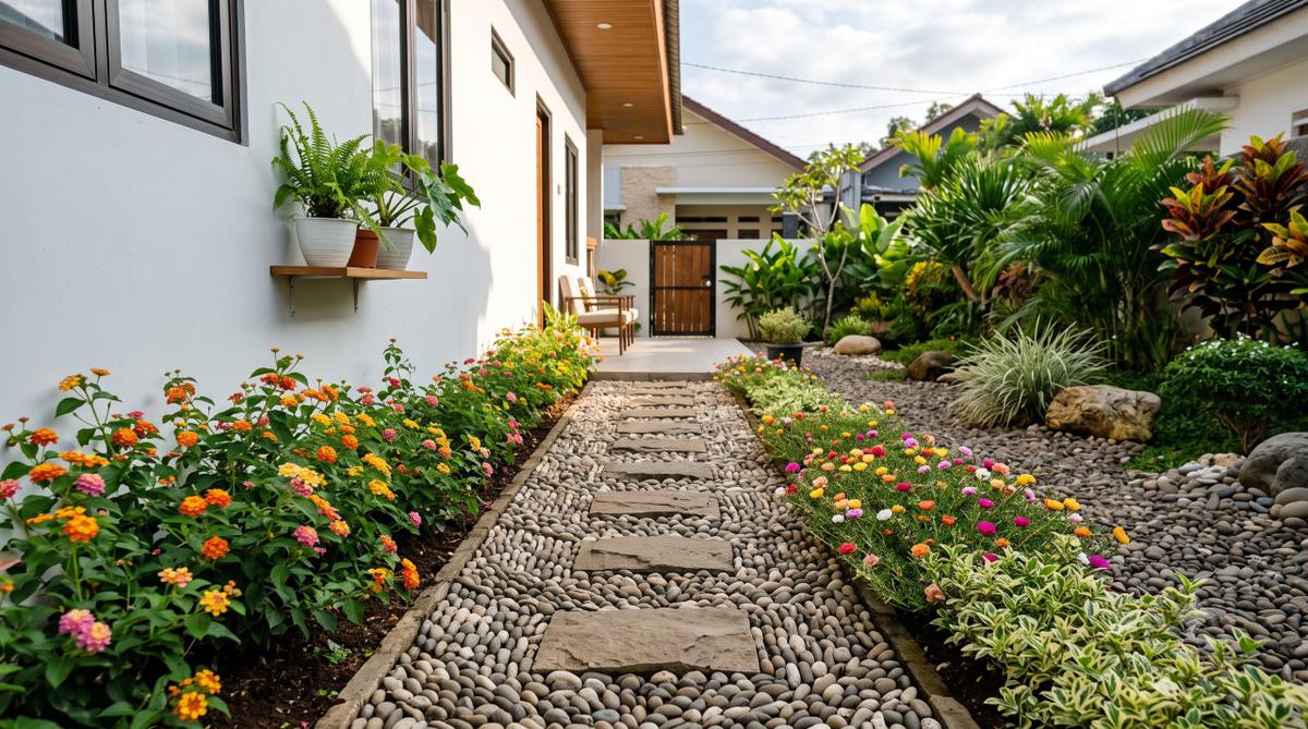 Gravel Garden untuk Sudut Rumah
