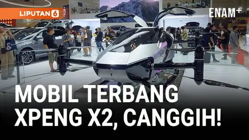 VIDEO: Mobil Terbang Xpeng X2 Jadi Pusat Perhatian di GIIAS 2025