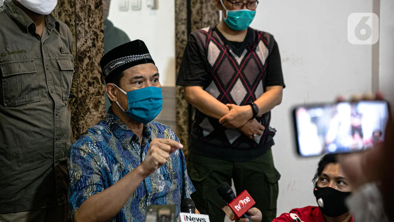 FOTO: FPI Bantah Tudingan Penyerangan Terhadap Polisi