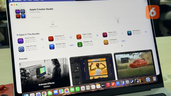 Apple Creator Studio Resmi Hadir di Indonesia. (Liputan6.com/ Yuslianson)