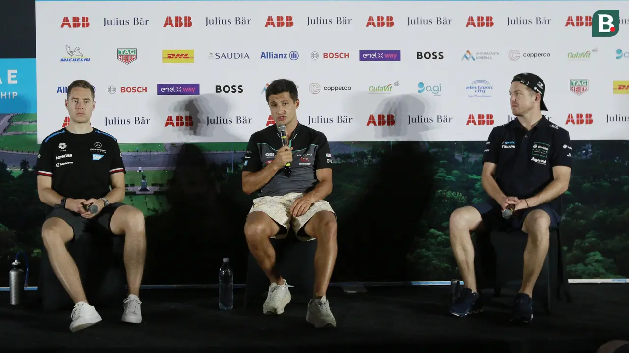 Stoffel Vandoorne, Mitch Evans, dan Nick Cassidy