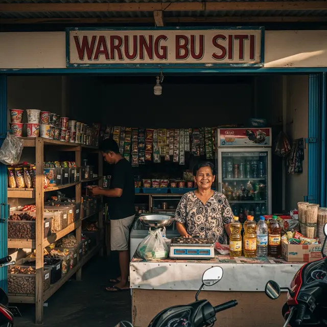Warung Sembako.