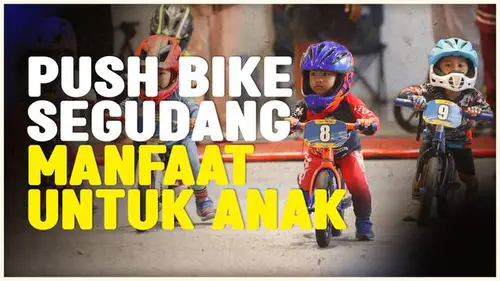 VIDEO: Melatih Ketangkasan dan Mengisi Ngabuburit Ala Bocil di Ajang Balap Push Bike