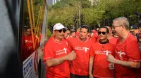 Kemenpar Branding 100 Bus Wonderful Indonesia saat Asian Games 2018
