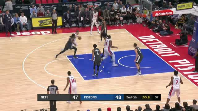 Berita video game recap NBA 2017-2018 antara Detroit Pistons melawan Brooklyn Nets dengan skor 116-106.