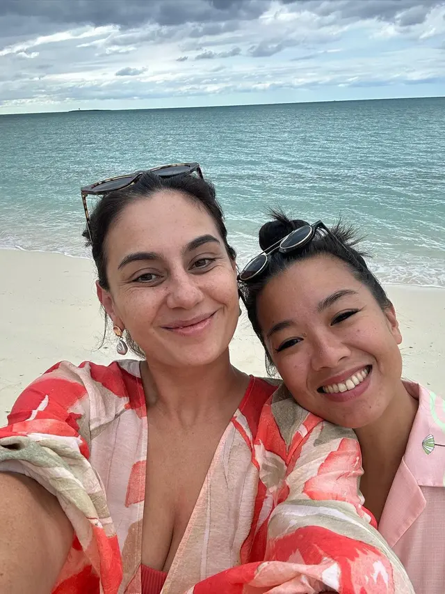 Marissa Nasution di Bahama (Instagram/marissaln)